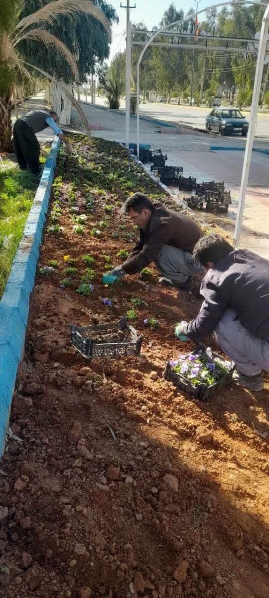 آمادگی شهرداری قصرشیرین جهت استقبال از بهار